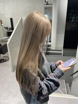 ジエクト カナウ(The Ect canow)&nbsp;ミルクティーカラー/ハイトーン/ミルクティーベージュ/ロング