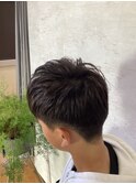 長めのソフトモヒカン