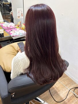 シエルバイアフロート(ciel by afloat) 〇ピンクブラウン ピンクラベンダー ブリーチなし 艶カラー