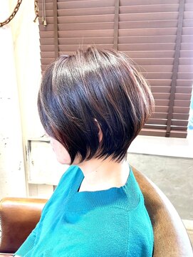 ボタニカル(BOTANICAL) ショートカット小顔束感モカブラウン