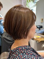 アンユヘアー 与野駅前店(unu.hair)&nbsp;30代40代50代与野美容室/大人ショート/ショートボブ/ショート