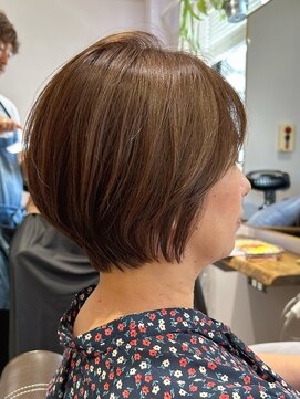 アンユヘアー 与野駅前店(unu.hair) 30代40代50代与野美容室/大人ショート/ショートボブ/ショート