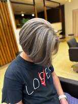 オルバイマグ(oru by mag)&nbsp;20代30代ハイライトバレイヤージュブリーチ立体感透け感