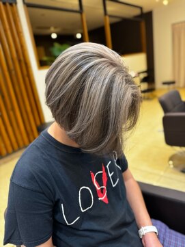 オルバイマグ(oru by mag) 20代30代ハイライトバレイヤージュブリーチ立体感透け感