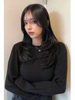 ランズ(LANDS)&nbsp;レイヤーカット 【韓国ヘア 大阪 梅田】