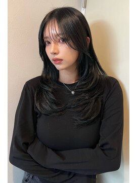 ランズ(LANDS) レイヤーカット 【韓国ヘア 大阪 梅田】