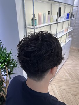 ステア ケース(stair case) 刈り上げパーマスタイル