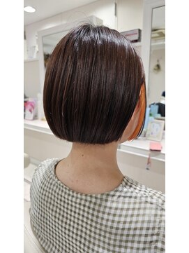 アッシュ 二俣川南口店(Ash) 20代30代40代/インナーカラー・イヤリングカラー/ボブ・ミニボブ