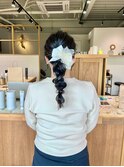 大人可愛い編みおろしアレンジ