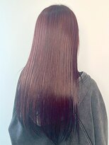 イーストハムアネーロ(EAST HAM anello) ストレートロング/ツヤ髪ピンクブラウン