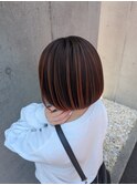 【LOPEhair やよい】オレンジ＆ボブ♪