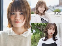 ディーボーイリタ 光の森(D-BOY Lita)の雰囲気（再現性の高い骨格が綺麗に見える形状記憶カット＋デザインカラー）
