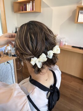 スタイル 袋町(STYLE) ゆるふわ ヘアセット ツインアレンジ