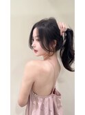 レイヤーカット/ワンホンヘア/韓国ヘア/顔まわり/大阪/梅田