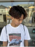 #サーフカール#スパイキーショート#ブルーブラック#船橋