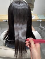 ラーソ(laco)&nbsp;デジタルパーマ戻し×シルクストレート