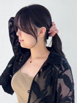 アルバム 池袋(ALBUM) 前髪カットフェイスフレーミングおくれ毛_ba567741