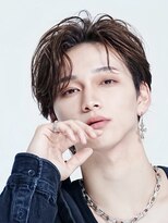 フィフス 原宿(fifth)&nbsp;原宿ニュアンスパーマメンズカットシャドウラウンドマッシュ30代