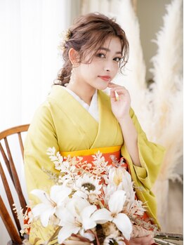 ヘアメイクサロン シャルメ(Hair Make Salon CHARMER)の写真/2026年成人式・卒業式ご予約受付中◎3月は6時OPEN[袴着付け+ヘアセット¥9900][ヘアセット¥6000]