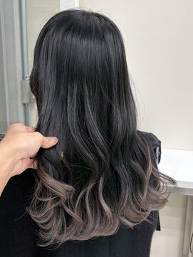 アライブ ハラジュク(ALIVE harajuku) ブリーチインナーバレイヤージュグラデーションカラー夕貴