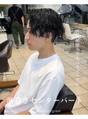 波巻きシャドウルーズスパイラルセンターパート大宮メンズパーマ