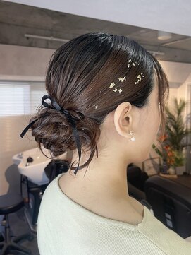 サンルーム(SUN room) 10代20代30代ボブロブゆるお団子シニヨン