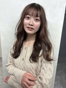 シオヘアーセカンド 西新2号店(Sio.hair 2nd) 縮毛矯正とヘアカラーも一緒に！オリーブ系で透明感カラー