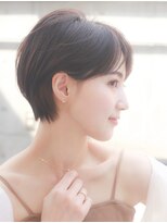 エミュ 表参道 青山(emu) 丸み小顔ショートマイナス10歳白髪ぼかしOK40代50代60代表参道