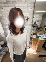 ラッコのおひるね ブリーチ1回ラベンダーベージュ