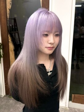 イオ(IO) ラベンダー×ブラウン