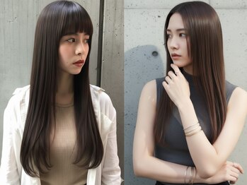ヘアサロンM 新宿の写真/新宿東口3分【TOKIO TR￥6600（ホームケア付き）/超音波浸透のケアプロ】豊富なTRからご相談！
