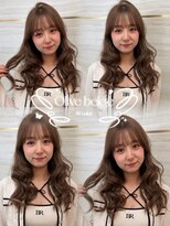 エルバイラビス 大宮(elu by lovis)&nbsp;《鈴木茉奈》オリーブベージュ/ダブルカラー/レイヤー