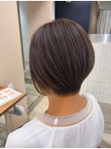 40代50代60代前下がりショート