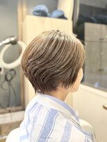 シュヴー 築地(CHEVEUX) 【築地】丸みショート/明るい白髪染め/白髪ぼかし/髪質改善