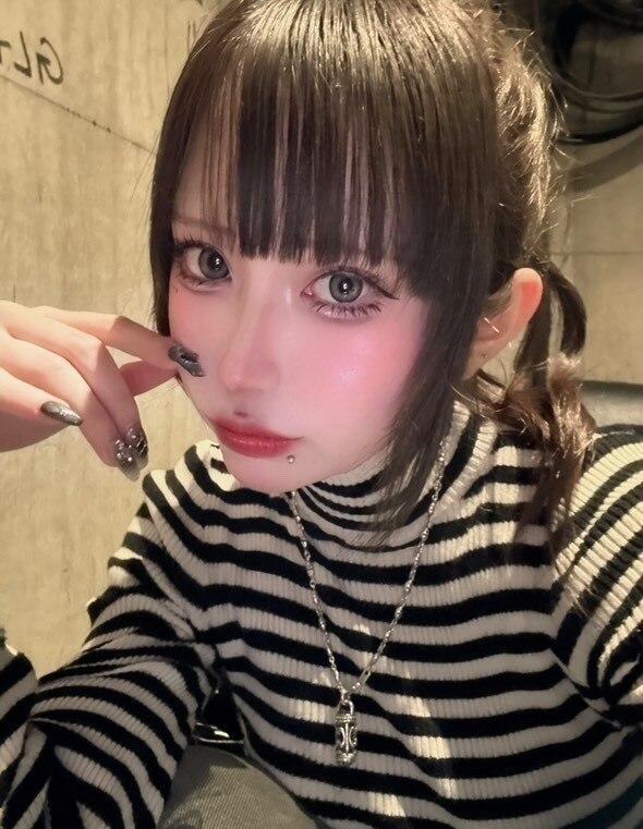ダークブルー/デジタルパーマ/ワンホンレイヤー[渋谷]：L292341699