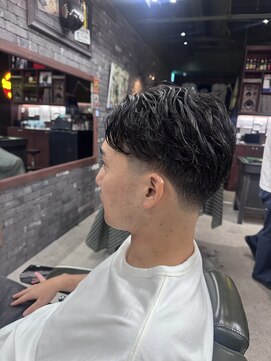 フォーコーナーズカットショップスリーセント 栄(FourCornersCutShop 3/cent) ニュアンスパーマ