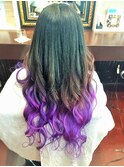 パープルグラデーション