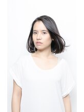 ヘアーサロン ソワ 北浦和(hair salon sowa) 知的なAラインボブ