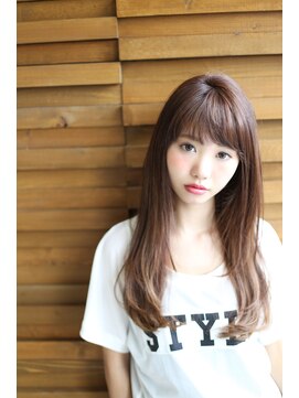 クエット デ プレジール イースタイル(COUETTE des PLAISIR e-style) うるつやブラウンベージュロングワンレン