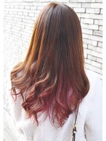 ヘアーデザイン キャンパス(hair design Campus) 【カラートリートメントで髪遊び☆】インナーミルキーピンク♪