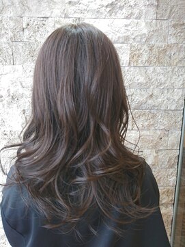 ウノプリール 京橋店(uno pulir) ショコラブラウンセミロング