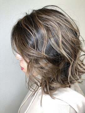 ページボーイ カーキベージュバレーヤージュ