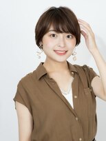 デイジー インデックスヘア 大島店(DAISY index hair) ”DAISY大島店” 前髪 セシルカット ココアブラウン ショート