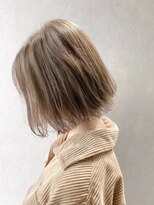 ジーナ 渋谷駅前(Zina)&nbsp;【Zina　渋谷】立体ハイライト×切りっぱなしボブ