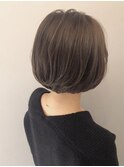 【Neolive aim】くすみグレージュ×ミニボブ3