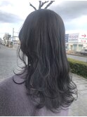 ナチュラルハイライトのグレージュカラー♪♪