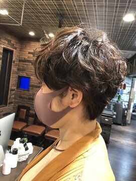 ヘアー クリエイト カルバリ(HAIR CREATE Calbari) ショートパーマスタイル