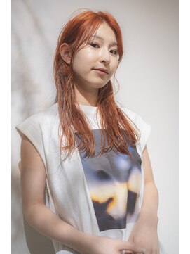 オルティ(OLTI) 《OLTI》オレンジ×センターパート