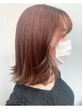 トロニー(TLONY) オレンジブラウン　stylist/miaki