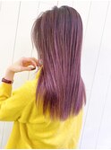 ピンクグラデーション_フェザーバングマッシュショート_ba321151